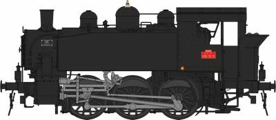 REE Modeles MB-010 - French Steam Locomotive Class 030 TU of the SNCF Depot BLANCARDE
